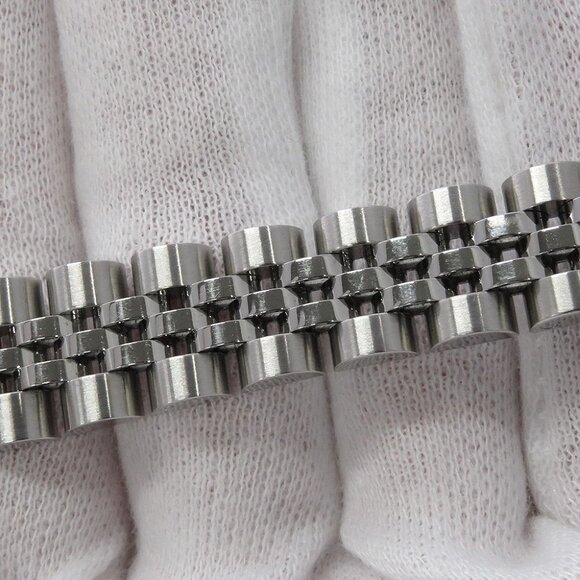 ROLEX Datejust 26mm Stainless Steel 18K White Gold Silver Dial - Picture 7 of 15